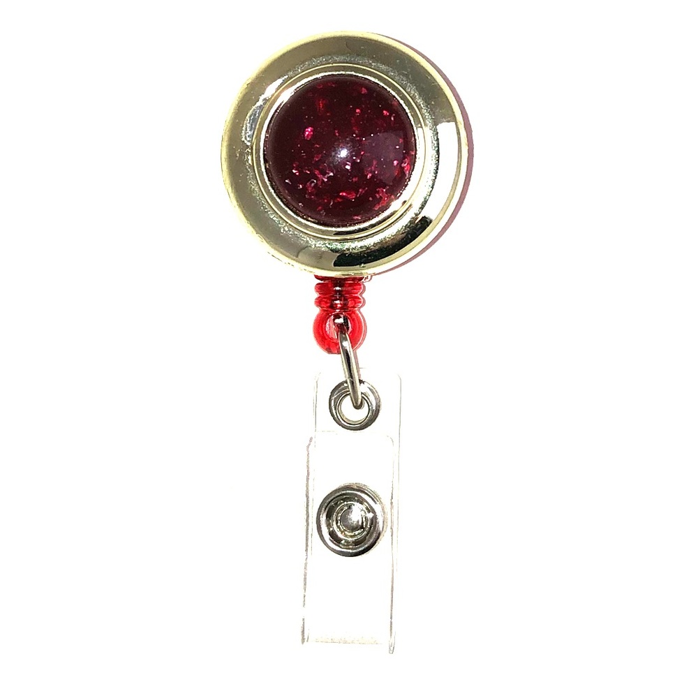 Retractable badge lanyard